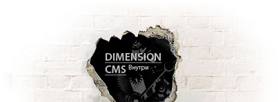 CMS Dimension, Система управления сайтом